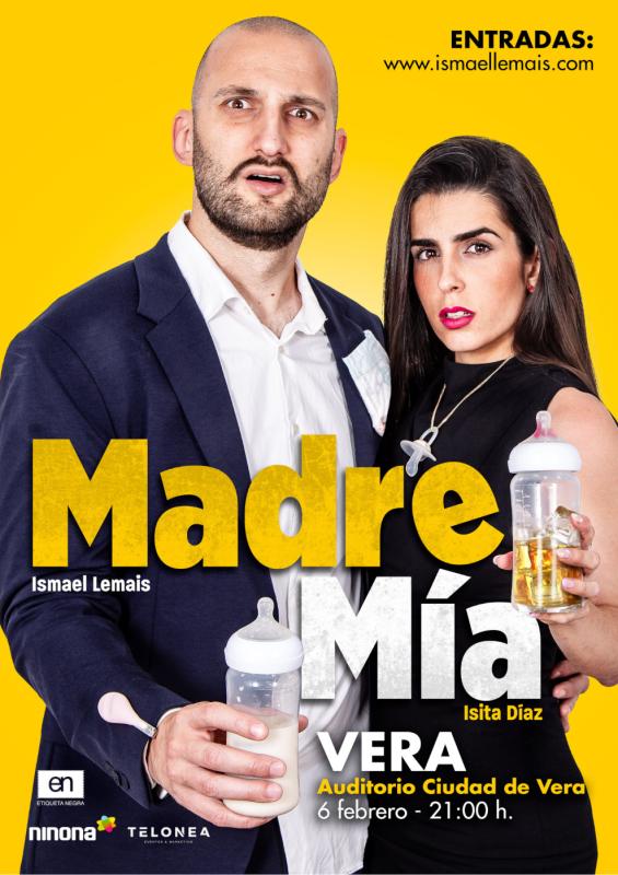 Espectaculo de humor MADRE MIA, por Ismael Lemais e Isita Díaz 
